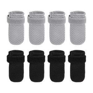 Bottes de pluie pour animaux de compagnie en maille respirante, résistantes à l'usure, élastiques, pour toutes les saisons, avec semelles antidérapantes pour chats et chiens - Product Image 5