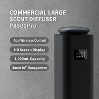 Diffuseur d'arômes intelligent avec logo personnalisé, application commerciale, 1000 ml, sans eau, huile essentielle, air froid, diffuseur de parfum en métal pour hôtel
