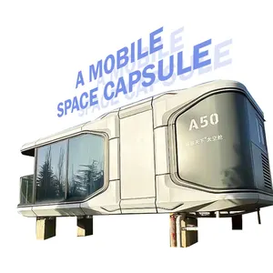 Area panoramica creativa tecnologia del campeggio veicolo spaziale homestay produttore di alloggi in hotel casa capsula di spazio cabina di casa