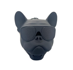 Mát mẻ nghệ thuật Dog Head Shape loa không dây cho bên nhà di động không dây Dog Loa mini Pháp Bulldog Loa - Product Image 2