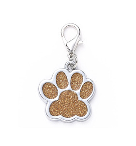 قلادة تعريف للحيوانات الأليفة على شكل مخلب لطيف مع نقش، مضادة للضياع، مع حلقة مفاتيح وقابلة للتخصيص بالاسم للكلاب والقطط - Product Image 4