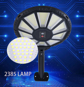 192LED太阳能户外路灯防水IP65泛光灯，带运动传感器ABS体，用于花园车库停车场 - Product Image 2