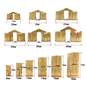 FGA TPL-118 Bisagras cilíndricas ocultas ajustables de latón para armario de dormitorio moderno, tipo pin, invisibles, en caja de regalo - Product Image 2