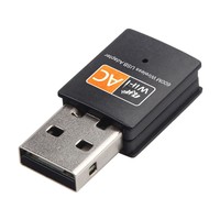 Tarjeta de Red Inalámbrica de 600M, Receptor WiFi USB de Doble Banda 5G RTL8811CU, Adaptador Externo para Decodificador, en Stock