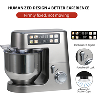 Batidora de Pedestal Cheftronic A03P de 8L y 2100W, Batidora Planetaria para Pasteles y Alimentos, Máquinas de Cocina, Pequeños Electrodomésticos, Programa Automático