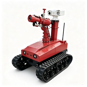 Robot de extinción de incendios sobre orugas de alto flujo (80L/S) con alcance de 60m - Product Image 5