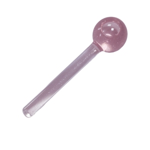 Facial Beauty Ice Globes with Shimmer <b>Mini</b> Pink Glitter Cold Massage Tools for Eye & Face - Product Image 2