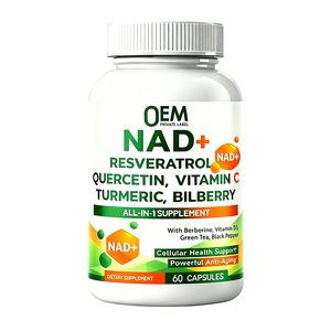 Cápsulas de Resveratrol NAD de Marca Privada OEM para Mujeres y Hombres |   Salud Radiante de la Piel - Product Image 1