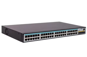 สวิตช์แกนกลางระดับองค์กร Layer3 พอร์ต 48x10/100/1000M พอร์ต 4x1G SFP POE SNMP QoS อัตราการส่งข้อมูลสูง สำหรับติดตั้งในตู้แร็คศูนย์ข้อมูล - Product Image 5