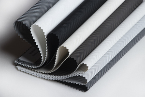 Campione di tessuto per tende a rullo Hande, fornitura diretta dalla fabbrica, tessuto parasole a trama a cesto con 3% di apertura per ombreggiatura - Product Image 4