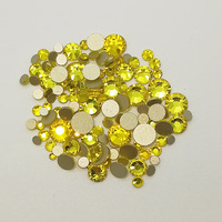 Haute qualité mélange tailles verre strass SS4-SS20 Flatback Non-Hotfix cristal strass pierres précieuses ongles bricolage chaussures accessoires