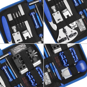 185 pièces/ensemble <span class=keywords><strong>horloger</strong></span> <span class=keywords><strong>montre</strong></span> réparation réparation outils Kit boîtier dissolvant ouvre barre ensemble commodité marque horloge outil - Product Image 3
