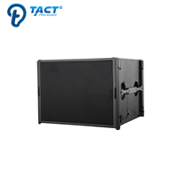 Système de sonorisation pour scène de concert en plein air, enceinte passive double 10 pouces professionnelle de type Line Array