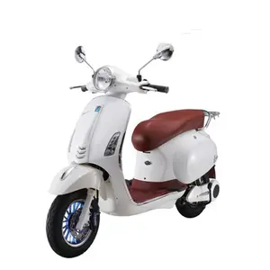 EEC 1000w 60V Tiongkok Klasik CKD skuter listrik Retro Italia gaya e sepeda motor dengan baterai lithium yang dapat dilepas