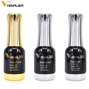 60751a Couche de <span class=keywords><strong>base</strong></span> d'apprêt de haute qualité <span class=keywords><strong>Venalisa</strong></span> 12ml, couche de finition mate sans essuyage, vernis à gel UV LED trempé super brillant - Product Image 2