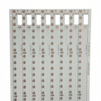 Tube LED personnalisé en usine, carte PCB FR-4, bande LED rigide multi-pièces longue, conception de raccordement précis, lampe linéaire OEM