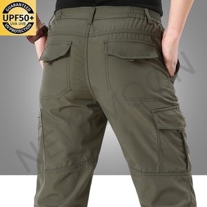Customized Men's Pallet Multi-Pocket Trousers Outdoor Workout Fitness <b>Overalls</b> Men Outdoor Jogging - Product Image 4
