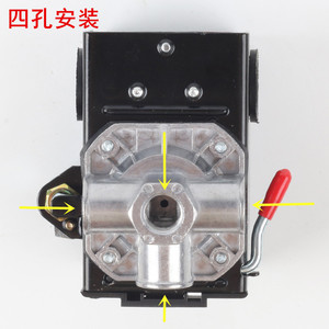 Interruptor de presión Plowing de 90-125 PSI, tipo de 4 orificios para compresor de pistón - Product Image 2