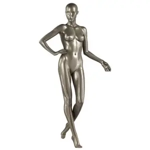 Weibliche Tarnpuppen Torso Damen-Büste-Dummy-Modelle Stehgriß ganzkörperfaserglas für Mode Kleidung Darstellung Metall sexy Stehbank