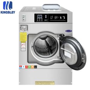 Lavadora de Ropa Industrial de 30 kg para Lavanderías Comerciales que Funciona con Monedas y de Alto Rendimiento - Product Image 5