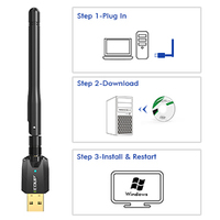 Adaptador USB Bluetooth 5.1 de Largo Alcance con Antena Externa, Dongle Bluetooth para PC, Novedad de 2022