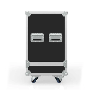 Flight case industriel personnalisé, multifonctionnel, pour le <span class=keywords><strong>transport</strong></span> d'équipements spéciaux, avec mousse antichoc, flight case pour haut-parleurs - Product Image 4