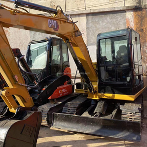 Low Hours second hand 6 Ton Crawler Digger CAT 307 307E 7 ton used caterpillar <b>excavator</b> <b>machine</b> With steel tracks - Product Image 2
