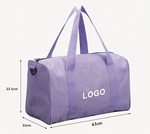 Sac de sport promotionnel personnalisé avec logo, grand format 17 pouces, pour voyage, gym, à porter à l'épaule ou à la main - Product Image 1