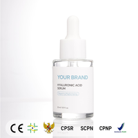 Sérum facial personnalisé à l'acide hyaluronique OEM OBM ODM