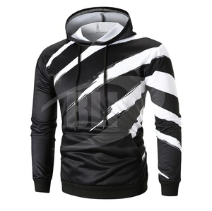 เสื้อฮู้ดผู้ชายผ้าโพลีเอสเตอร์100% มีฮู้ดพิมพ์ซับลิเมชันสำหรับกีฬาฤดูหนาวออกแบบโลโก้ได้ตามต้องการ - Product Image 1