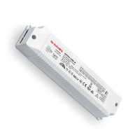 Controlador LED EUCHIPS de 50W, Regulable, Corriente Constante CC, Salida Única, Mini, Plástico, AC-DC, 5 Años de Garantía