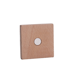 Fai da te di alta qualità in bianco quadrato LOGO personalizzato magnete in legno <span class=keywords><strong>cucina</strong></span> frigorifero decorare magnete del frigorifero - Product Image 2