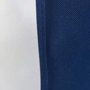 Bolsas de asas de poliéster grandes azules Bolsa de compras de poliéster Logotipo impreso Venta al por mayor Sublimación Espacios en blanco 100% Bolsa de almacenamiento portátil - Product Image 6