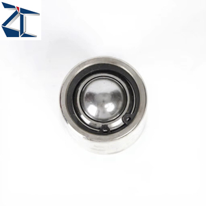 ZCKSH-10 Universelles Schwenk-Kugellager Zylindrisches Kugellager Stahlkugelrad Stoßdämpfendes Bullseye-Rad Kugelrolle - Product Image 3