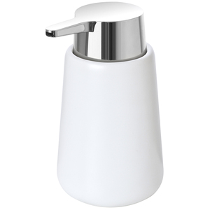 SIDNEY LINE - DISPENSADOR DE JABÓN DE CERÁMICA BLANCA - Product Image 1