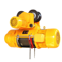 Palans électriques à câble en acier, machine de levage à tambour jaune pour grues portiques et ateliers de construction