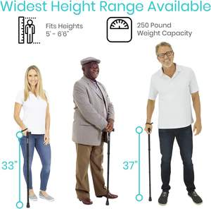 折りたたみ式軽量ウォーキングスティック快適ソフトグリップTハンドル折りたたみ可能な男性と女性のためのハイキング - Product Image 3