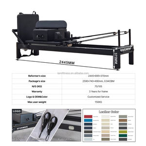 Vendite calde commerciale nero alluminio <span class=keywords><strong>Pilates</strong></span> Reformer macchina <span class=keywords><strong>Pilates</strong></span> Reformer per Studio <span class=keywords><strong>Pilates</strong></span> - Product Image 5