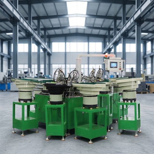 QFW High-Efficiency Automatic Aviation Plug & Socket Assembly Machine - 1500-1800 PCS/H