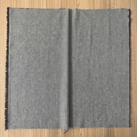 Tissu en laine 446 GSM à chevrons, teint en fil, simple face, résistant aux déchirures, pour manteaux et textiles de maison