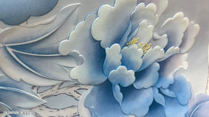 การตกแต่งเอฟเฟกต์ภาพสเตอริโอติดผนังภาพนูนสูงสำหรับห้องนั่งเล่น/ล็อบบี้ของโรงแรมใน3D - Product Image 3