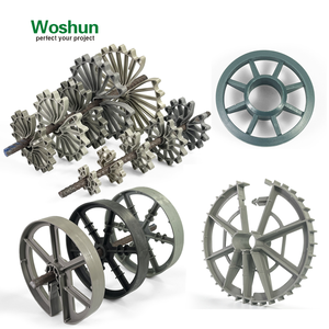Woshun 5/8 "- 4-1/2" 15mm-115mmプラスチックロックホイールスペーサー鉄筋 - Product Image 1