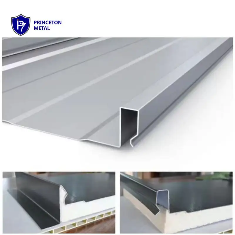 aluminum standing roof seam tiles sheet OEM ODM waterproof easy assemble roof panel for reseller
