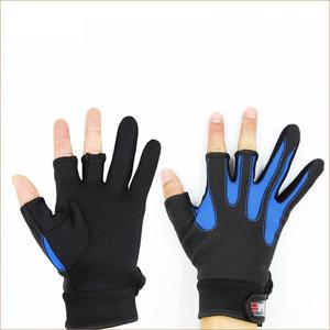 <span class=keywords><strong>Guanti</strong></span> da pesca traspiranti antiscivolo in Neoprene <span class=keywords><strong>guanti</strong></span> da caccia tagliati a tre <span class=keywords><strong>dita</strong></span> attrezzatura da pesca - Product Image 3
