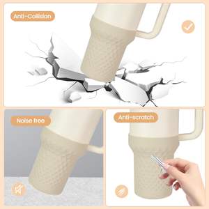 Bota <span class=keywords><strong>de</strong></span> silicona 2024 para tumbler Adventure Hydro H2.0 portavasos <span class=keywords><strong>de</strong></span> <span class=keywords><strong>playa</strong></span> portavasos <span class=keywords><strong>de</strong></span> silicona para 40oz Trek vaso accesorio - Product Image 4