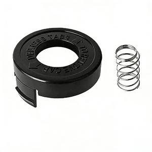 682378-02 Cover 68223500 Spring Replacement White Decker 68*<b>28mm</b> 1 Year Warranty Black Decker CST500/800 GE600 ST200/300 ST1000 - Product Image 1