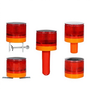 Luz Estroboscópica Reflectante <span class=keywords><strong>de</strong></span> Advertencia Nocturna con Marco <span class=keywords><strong>de</strong></span> Hierro y Energía Solar LED para Barrera <span class=keywords><strong>de</strong></span> Construcción Vial, Caseta <span class=keywords><strong>de</strong></span> Guardia y Aeropuerto - Product Image 1