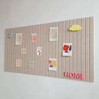 Fabricant en gros de panneaux muraux multifonctionnels en liège et feutre, carrés, 48x24 pouces, épaisseur personnalisée, pour décoration artistique et messages
