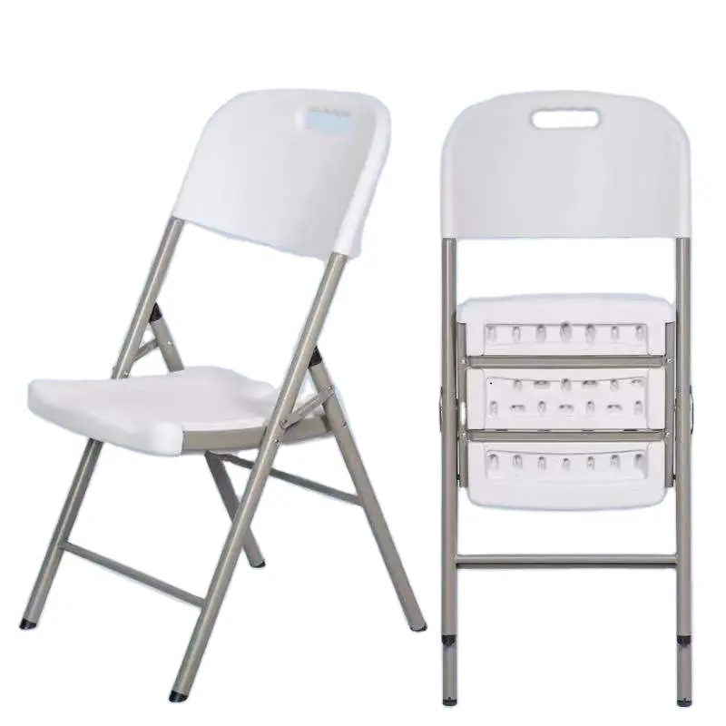 Low MOQ Folding Chair Cheap Simple Plastic Folding Chair For Party Events