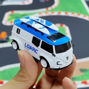 Voitures miniatures télécommandées en métal 1:64, modèle de loisir pour enfants, jouets de bureau, décoration de collection, voiture RC micro van professionnelle 2.4G 8 canaux - Product Image 2
